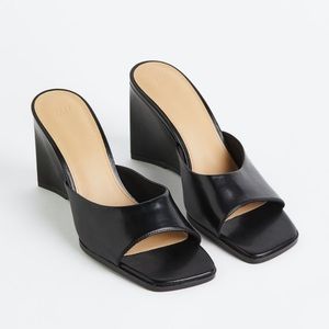 H&M Wedge Heeled Mules